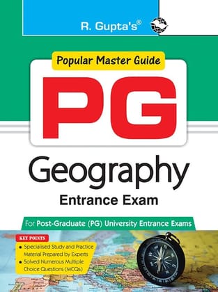 PG: GEOGRAPHY Entrance Exam Guide [Paperback] [Jun 16, 2025] RPH Editorial Board