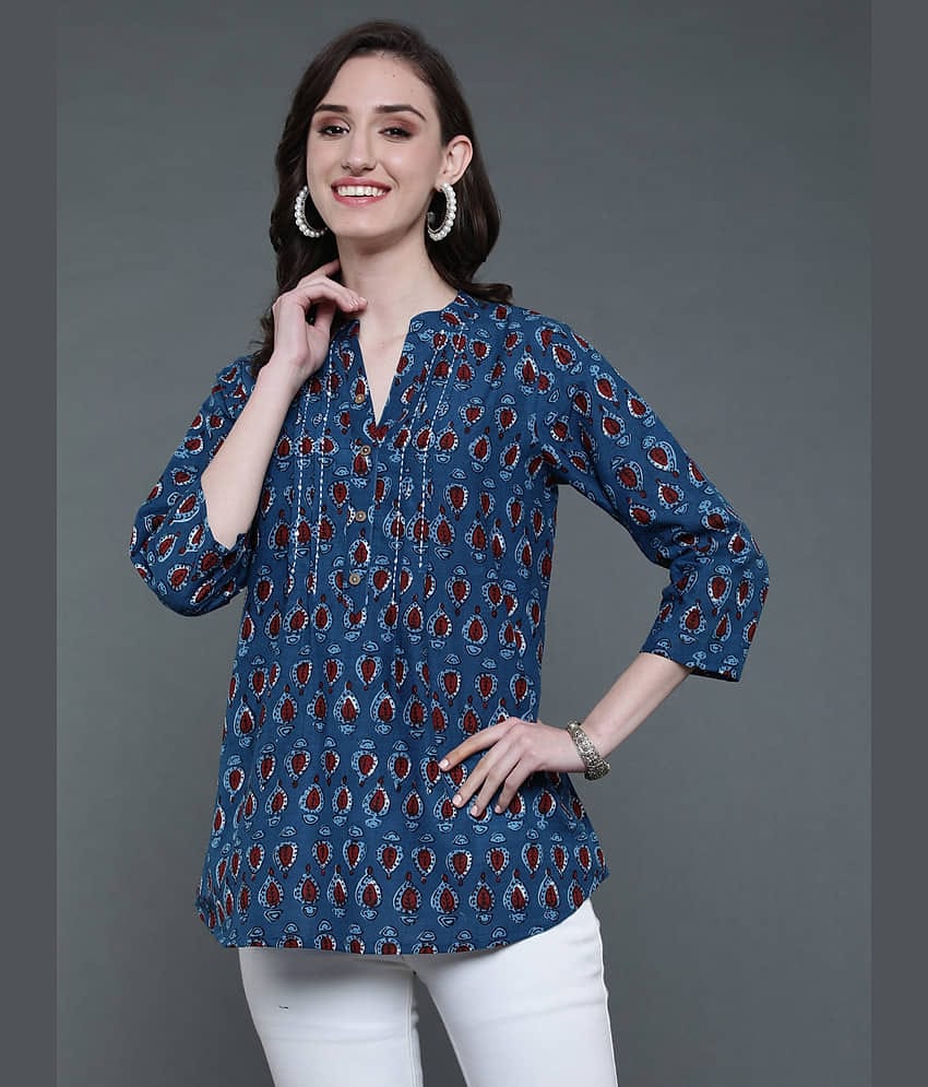 Cotton Short Kurti For Women (Pack of 1)