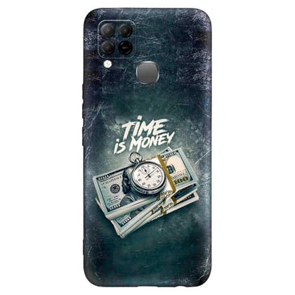 Time is Money HOT 10S Premium Embossed Mobile cover