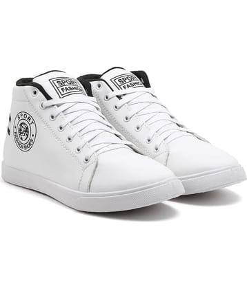 Hilux White Men's Sports Running Shoes