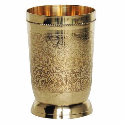 Pure Brass High Quality Glass, 200 ML (BCMAS114 C)