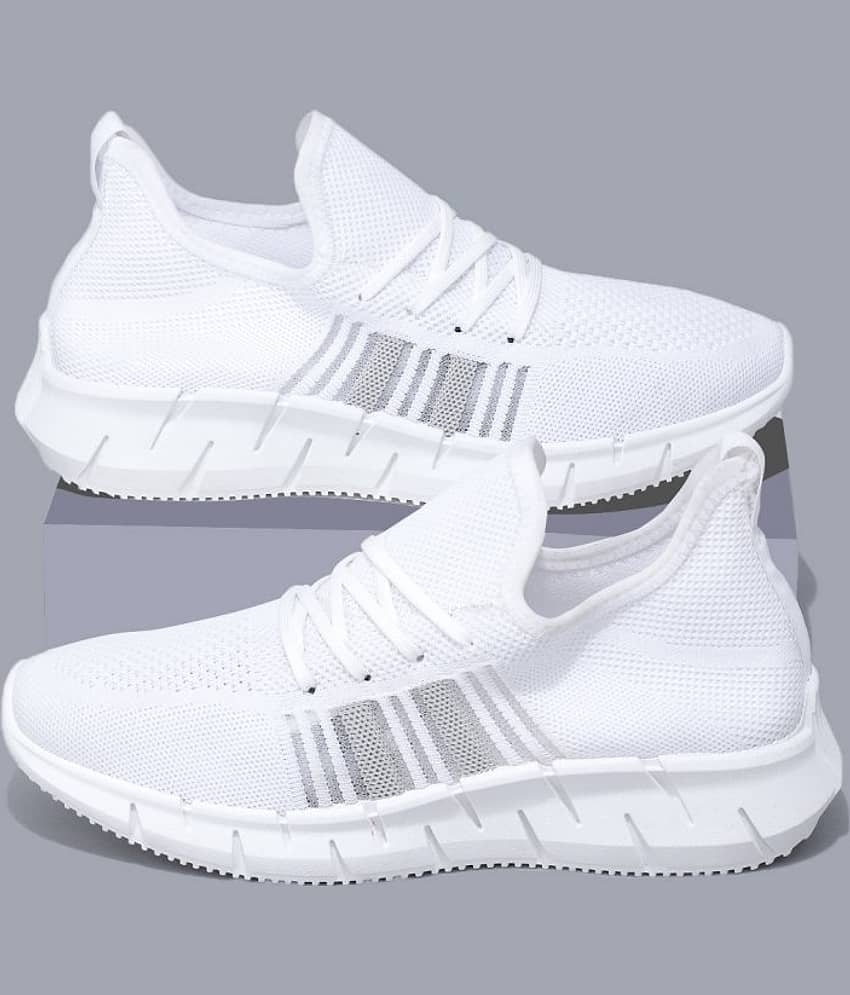 RapidBox - White Men's Sneakers