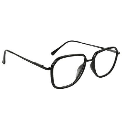 TERRY & CO Zero Power Blue Cut Eyeglasses | Metal Frame | Medium Size | Anti-Reflective, UV Protection, Lightweight | Spring Hinges | Unisex