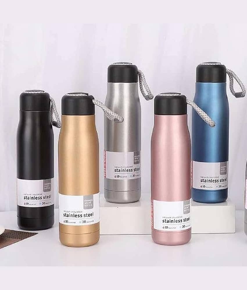 BD Multicolor Stainless Steel Water Bottle 500 mL ( Set of 1 )