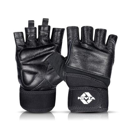 Nivia Venom Sports Leather with Neoprene Strap (Size - S) by Total Sporting And Fitness Solutions Pvt Ltd