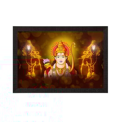 Lord Ram Painting Digital Printed Religious Wall Art