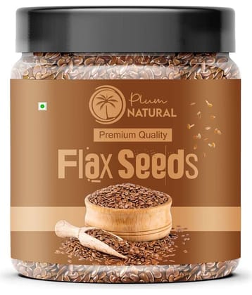 plum natural Flax Seeds ( Pack of 1 )