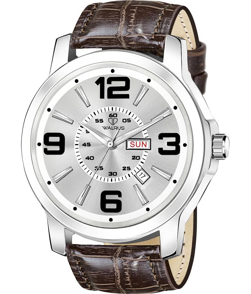 Walrus WWTM-MVRK-XIV-070907 Leather Analog Men's Watch