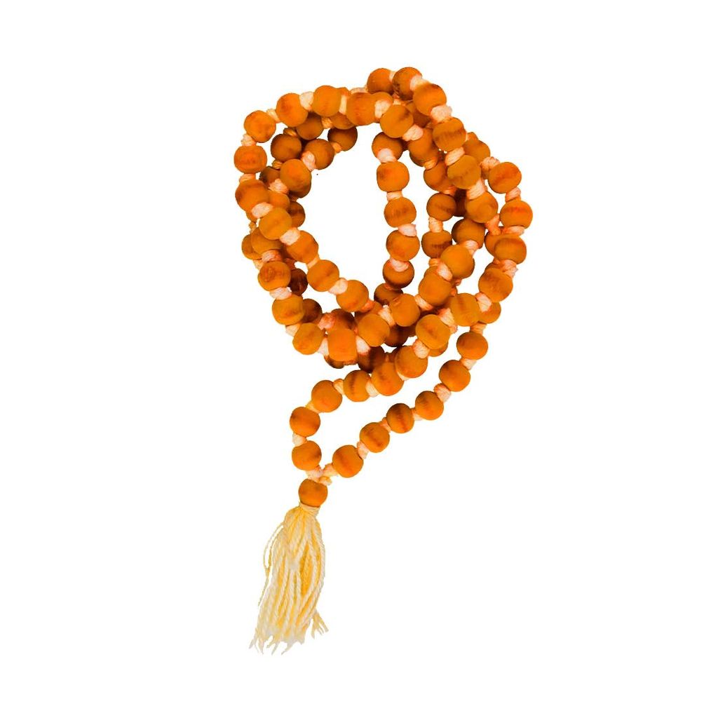 MAYAPURI Tulsi Japa Mala 108 +1 Beads Original for Daily Mantra Jaap | Chanting Beads (Pack of 1) - Pooja Needs | Buy online on ZillyBuy