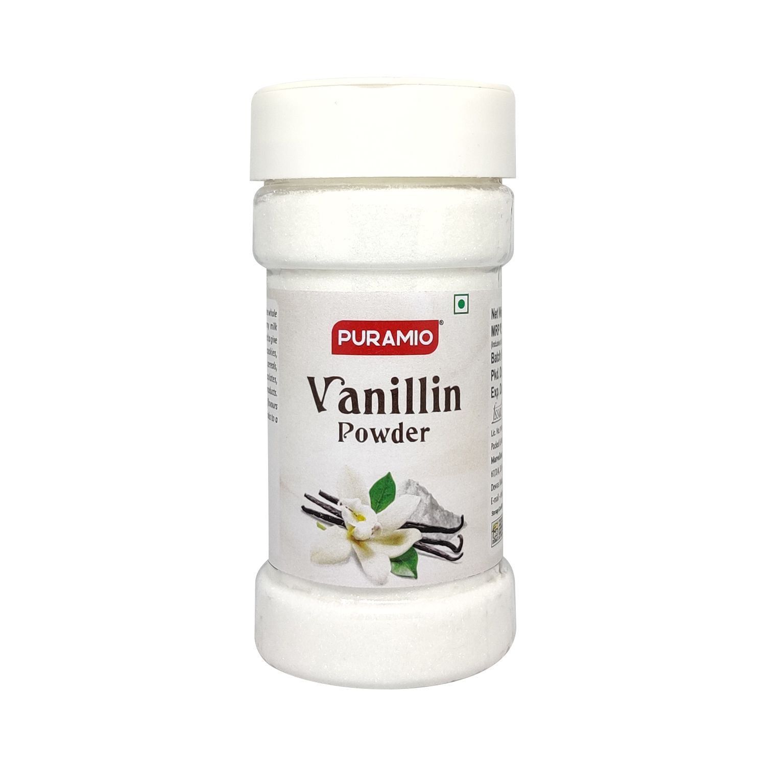 Puramio Vanillin Powder, 100 gm
