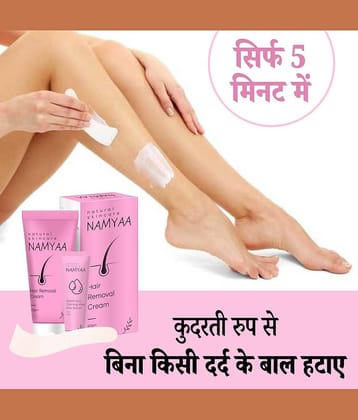 Namyaa Hair Removal Cream 60Gm & After Wax Soothing Serum Cream|For Bikini, Underarms, Legs & Arms
