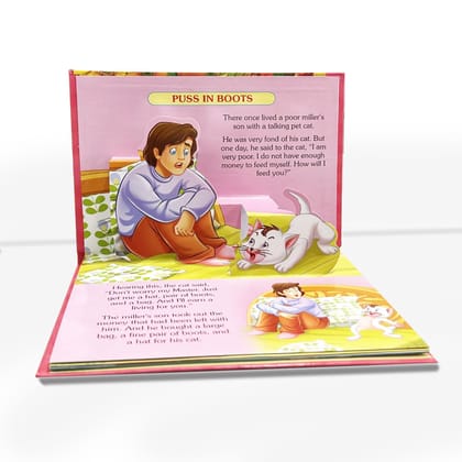 Puss in Boots Pop Up Fairy Tales Book for Children Age 3 - 7 Years (Pop-Up Fairy Tale Books) [Hardcover] Dreamland Publications [Board book] Dreamland Publications