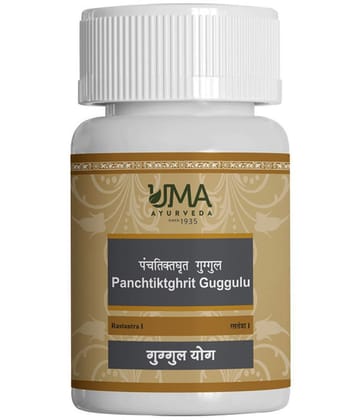 UMA AYURVEDA Panchatikta_Ghrit_Guggul_40_Tab Tablet 1 kg Pack Of 2