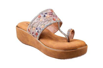 Trendz Ladies Sultan Chappal (Trnz C D250314)-Sultan / 3