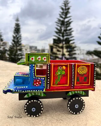 Handcrafted GI TAGGED Kondapally Wooden Truck