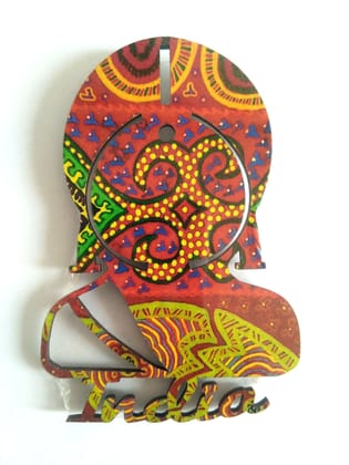 ETHEREAL ARTWORK FRIDGE MAGNET - INDIAN LADY