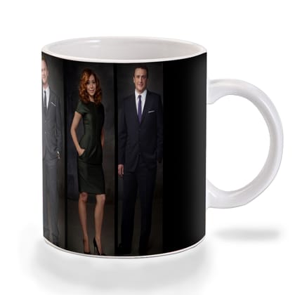 Multicolor How I Met Your Mother Classy Black Ceramic Mug