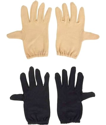 Tahiro Multicolour Cotton Driving Gloves - Pack of 2