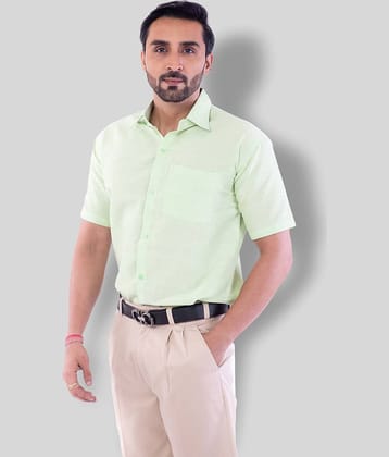 DESHBANDHU DBK - Green Cotton Regular Fit Men's Casual Shirt (Pack of 1 )