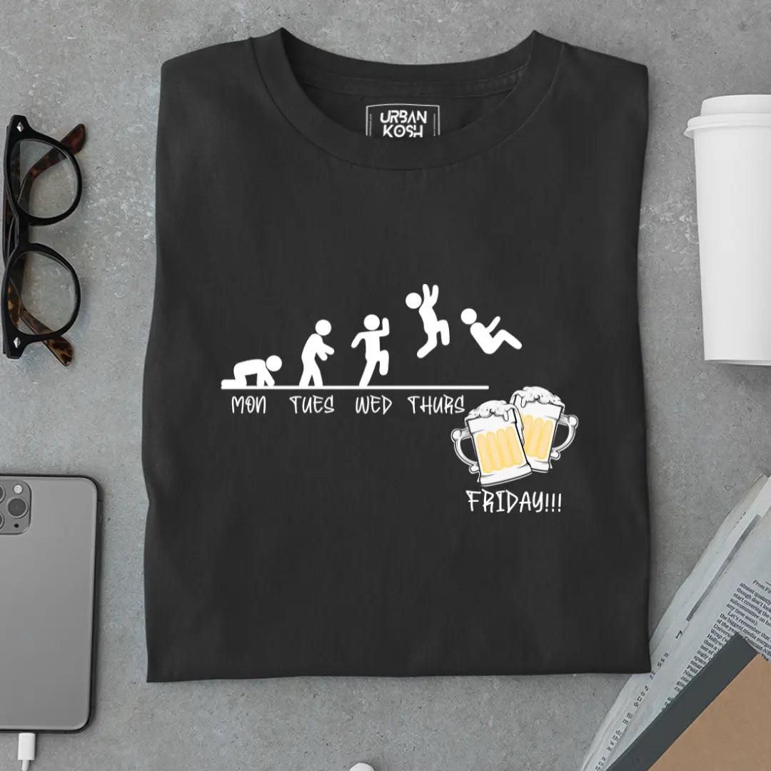 Beer Week T-Shirt-Black / S
