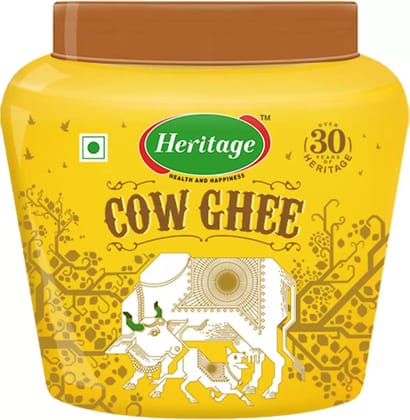 Heritage Cow Ghee 500 ml jar