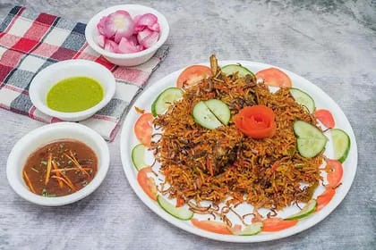 Hyderabad Mutton Dum Biryani