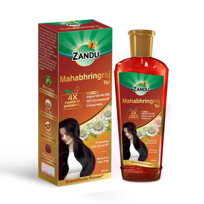 Zandu Mahabhringraj Tel 200ml-Zandu Mahabhringraj Tel (200ml) - Default Title