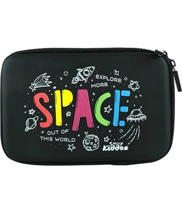 Smily kiddos Single Compartment Space Theme - Black