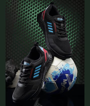 ASIAN Black Men's Sports Running Shoes