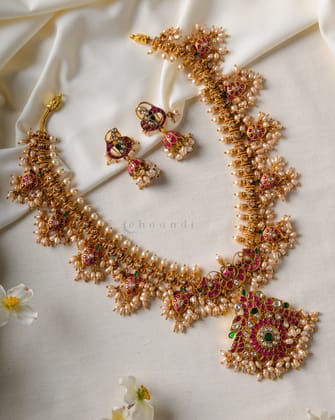 Gold Polish Silver Necklace CHN1544