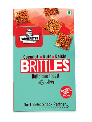 Farmerette Millet Brittles - 30g