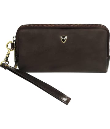 Calfnero Brown Hand Pouch
