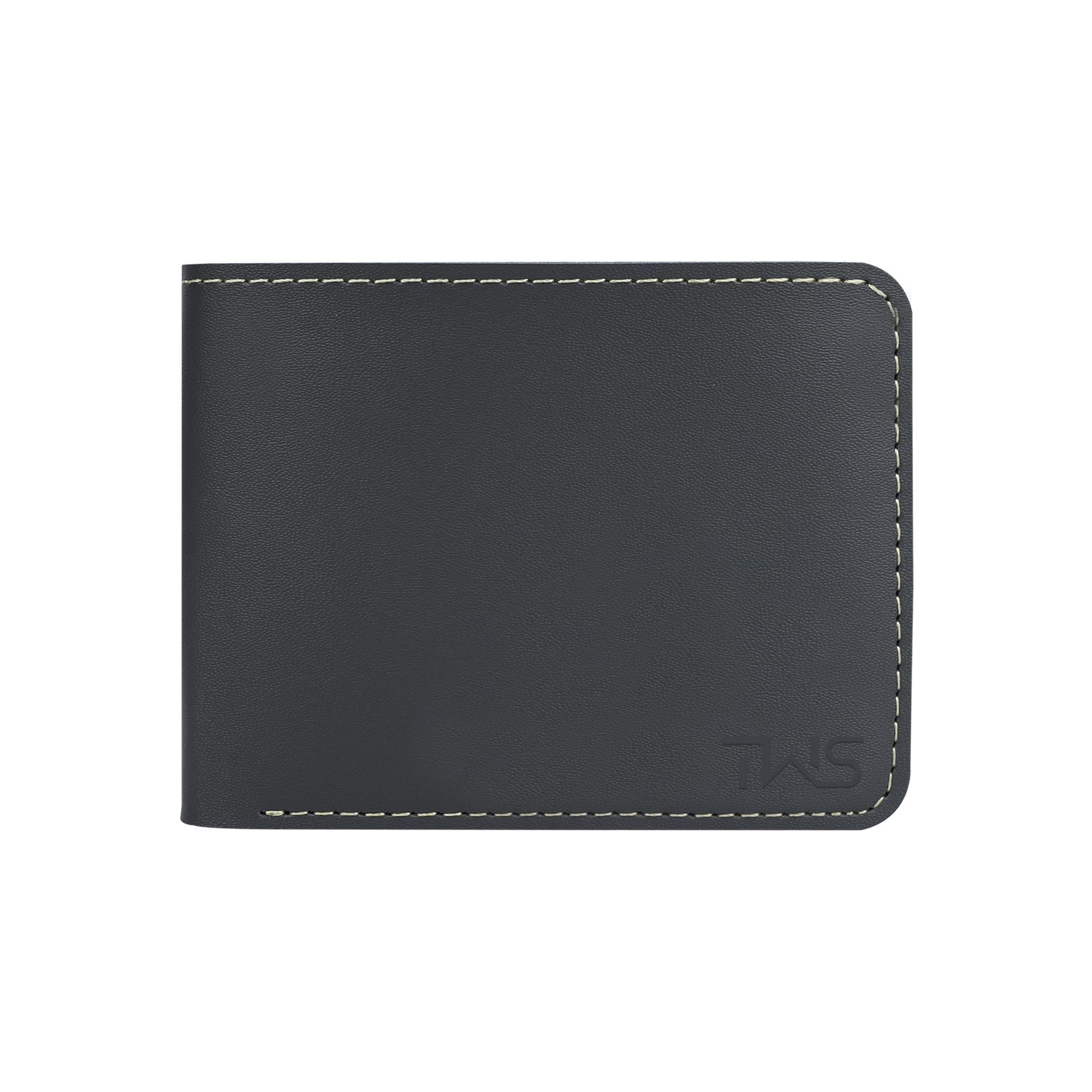 The Wallet Store Vegan Leather Wallet For Men - Grey