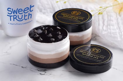 Triple Chocolate Mousse Jar (Pack Of 2)