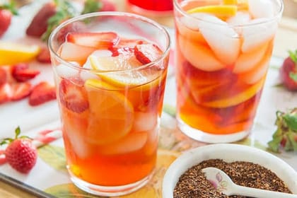 Strawberry Ice-Tea