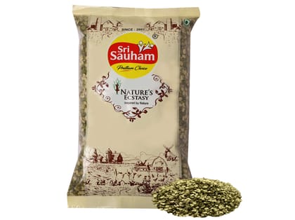 Sri Sauham Moong Chhilka Dal, Premium Split Green gram - 1Kg