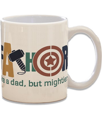 Royals of Sawaigarh - Multicolor Ceramic Gifting Mug For Fathers Day