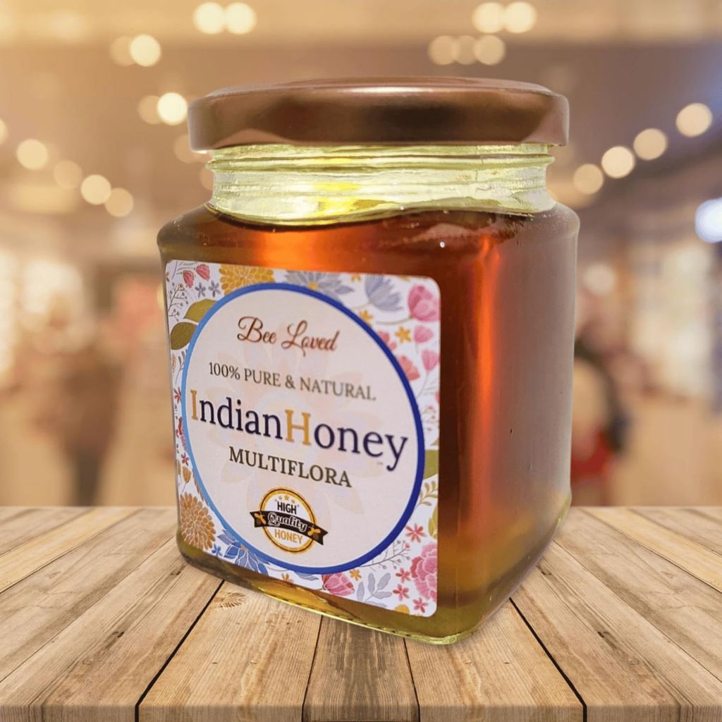 IndianHoney A Unique Blend Of Nectar Multi Flora Natural Honey For A Rich, Balanced Flavour