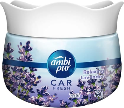Ambipur Car Freshener Gel - Lavender, 75 g