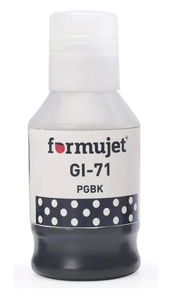 Formujet GI 71 Refill Ink ( PGBK - 135g ) Compatible for Canon Pixma Printers