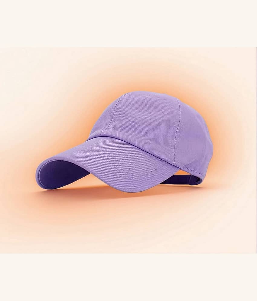 Infispace Pack of 1 Cotton Blend Men's Hat ( Purple )