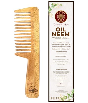 Ayurveda Amrita - Wide Tooth Comb For All Hair Types ( Pack of 1 )