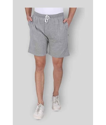 Neo Garments - Grey Cotton Men's Shorts ( Pack of 1 )