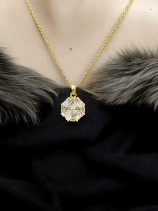 Gold Necklace With Heart Pendant Gold Necklace With Heart Pendant