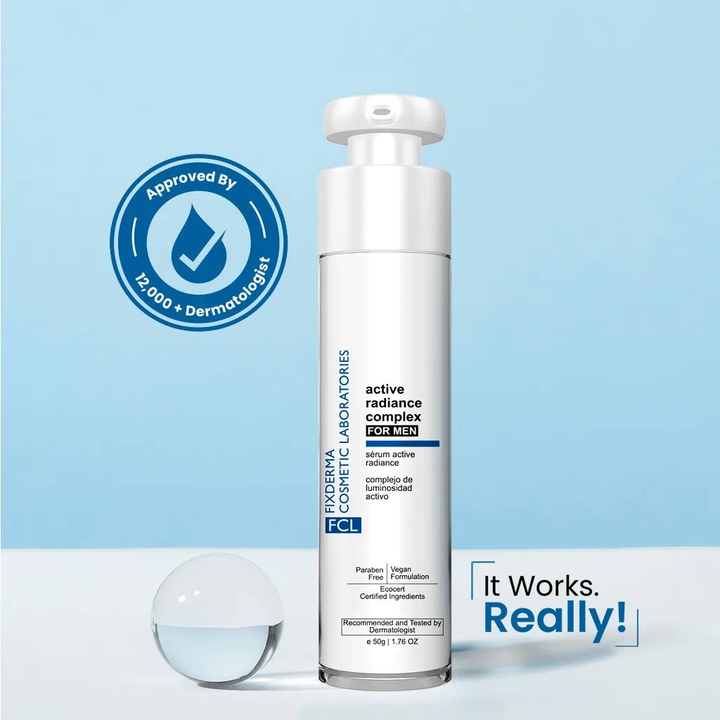 FCL Active Radiance Complex Face Serum with Hyaluronic Acid & Kojic Acid for men-50g