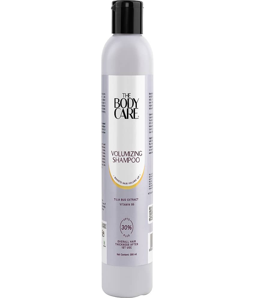 The Body Care Volumizing Shampoo Upto 30% Plus Overall Hair Since First Use 300ml