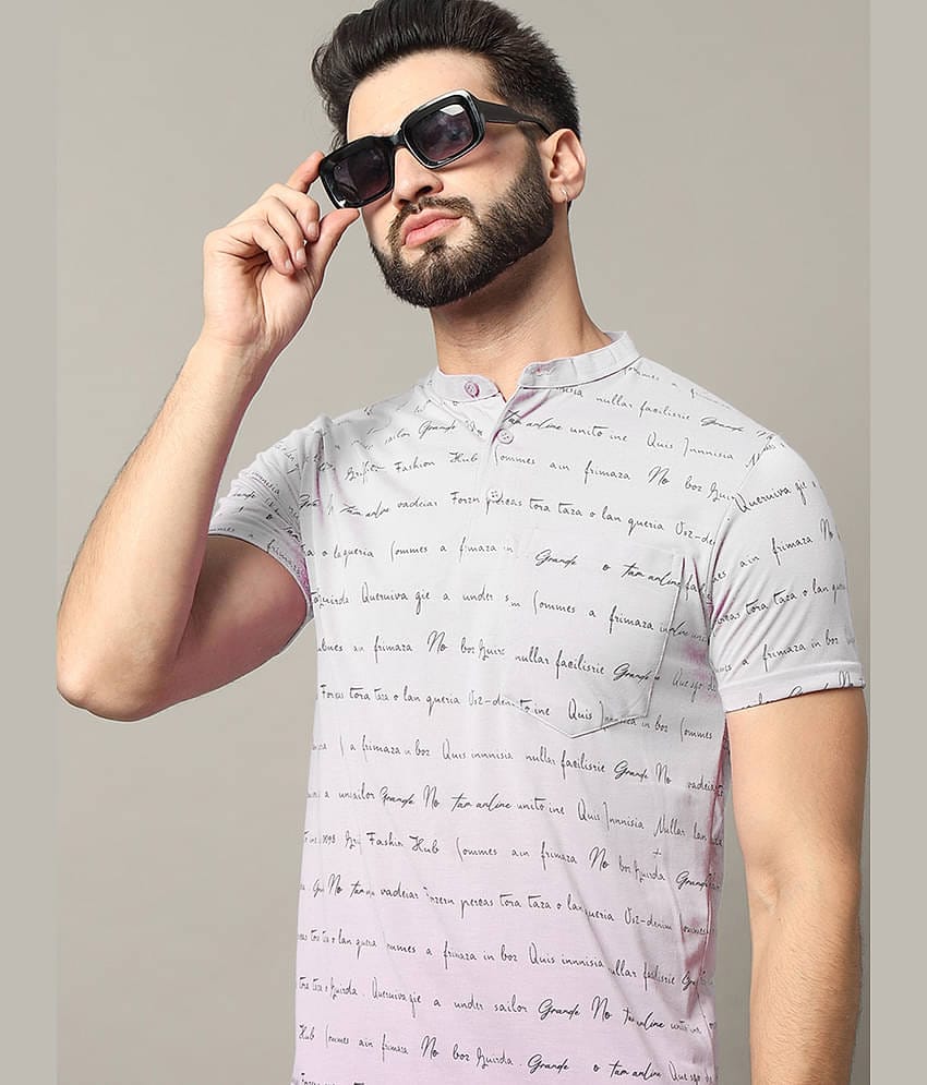 RELANE Pack of 1 Cotton Blend Regular Fit Men's T-Shirt ( White )