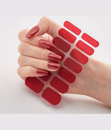 The Canvas Arts 3D Nails Stickers For Women 14 Tips Stickers 10 g