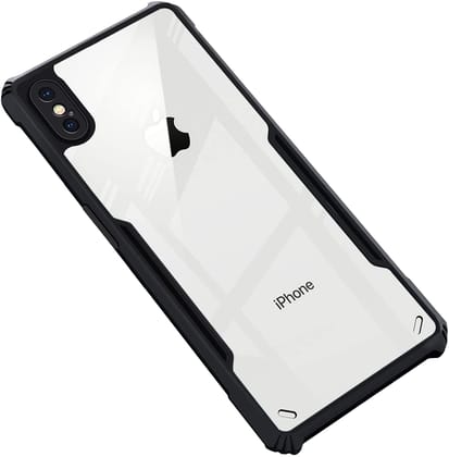 PLUGTECH Slim Shockproof Case | Matte Black Soft | Drop Protection | Precise Cutouts | Premium Mobile Cover for Apple iPhone X, Apple iPhone XS PLUGTECH Slim Shockproof Case | Matte Black Soft | Drop Protection | Precise Cutouts | Premium Mobile Cover for Apple iPhone X, Apple iPhone XS