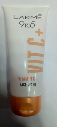 Lakme 9to5 vit C+ vitamin c+ face wash 100g
